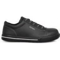 Lo Top Black Safety Shoe